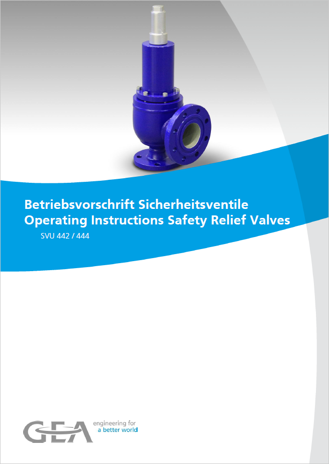 Operating Instructions GEA AWP Valves